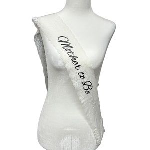 Mother to be sash